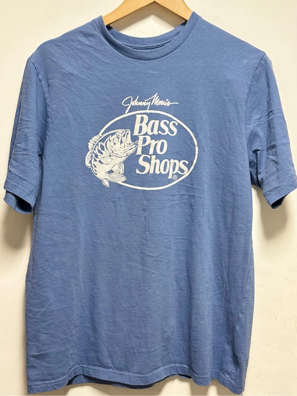 Bass Pro Shops Light Blue Short Sleeve Logo Tee